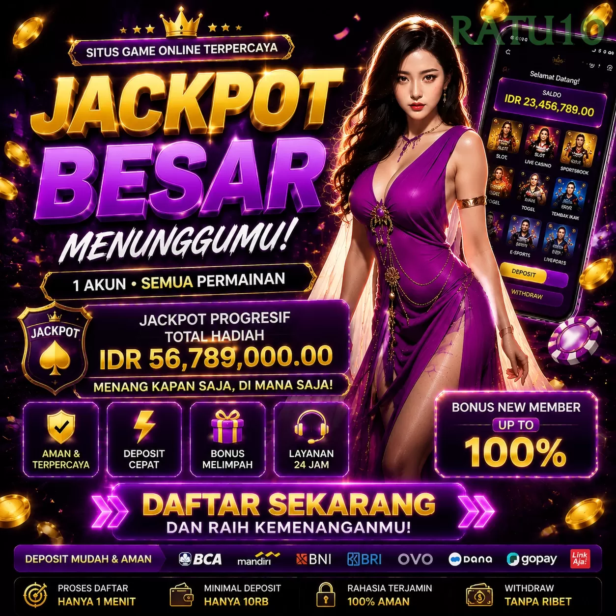 ratu10 Tutorial Pemain